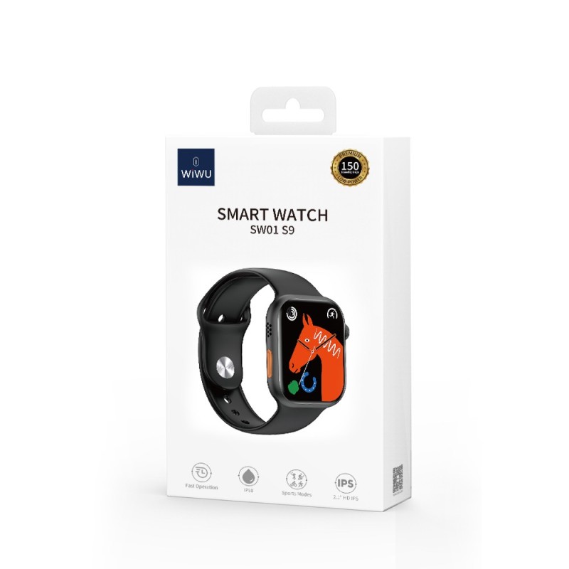 WiWU Smart Watch S9 - Black
