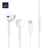 WiWU Earbuds 303 Type-C – káblové slúchadlá s mikrofónom | Plug & Play USB-C