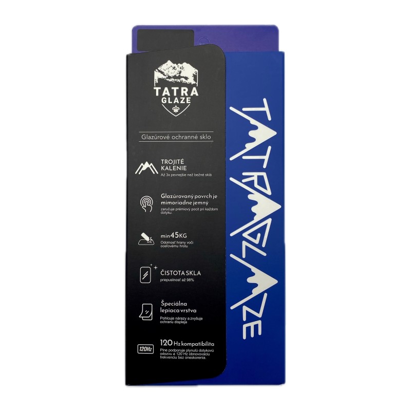 Tatra Glaze Gen. 2 Clear Sklo s Aplikátorom – iPhone 16 Pro / 17 / 17 Pro