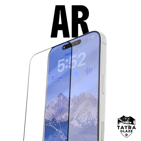 TatraGlaze AR – Antireflexné tvrdené sklo iPhone 17 Pro Max / 16 Pro Max