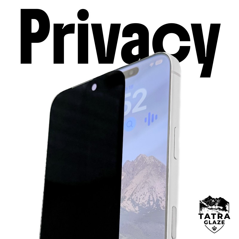 Tatra Glaze Privacy sklo iPhone 16 Pro/17/17 Pro