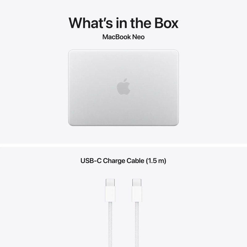 MacBook Neo 13" Apple A18 Pro 6C CPU 5C GPU 8GB 512GB Strieborný SK
