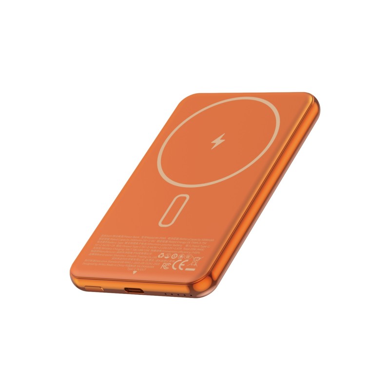 WiWU Silver Seraph Alloy Unibody PowerBanka 10000mAh - Orange
