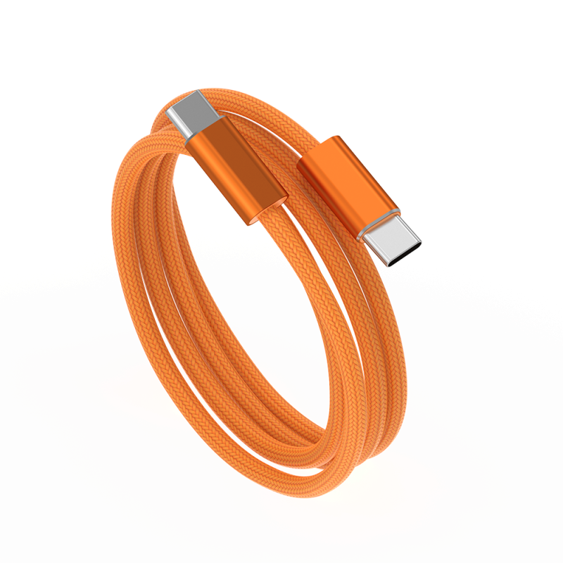 WiWU Essen kábel USB-C to USB-C 240W Orange