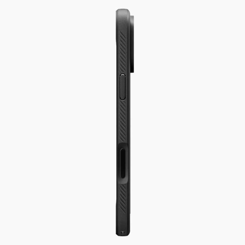 Spigen Rugged Armor Mag MagSafe kryt pre iPhone 17 Pro Max - Matte Black