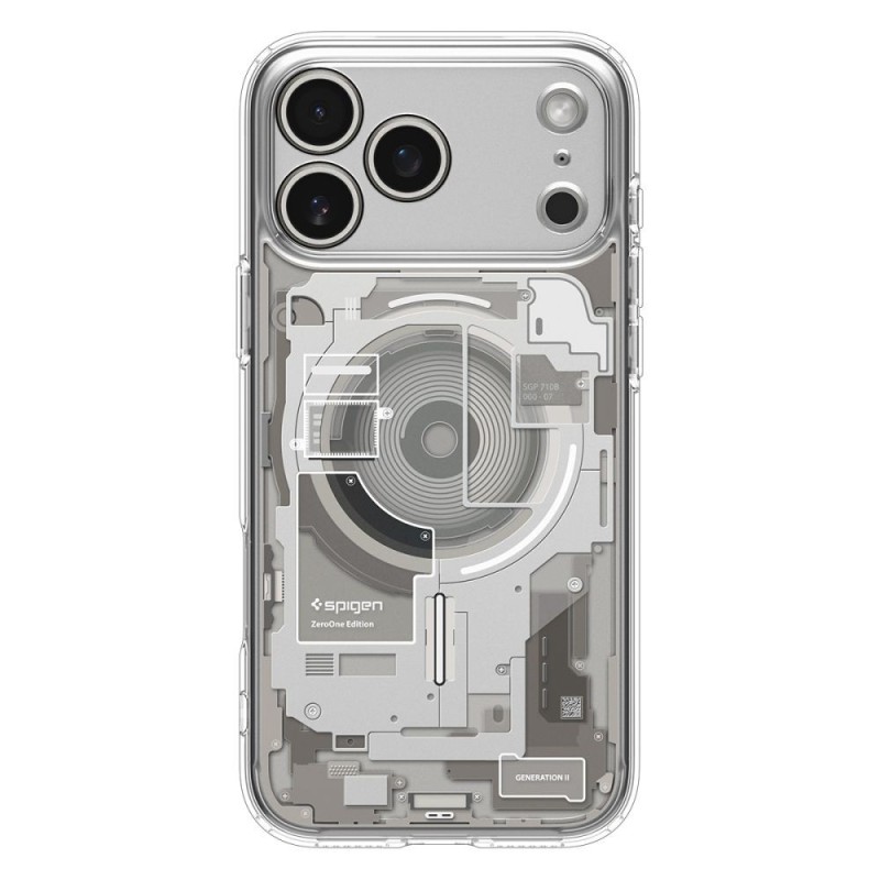 Spigen Ultra Hybrid MagSafe kryt pre iPhone 17 Pro Zero One - titanium