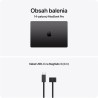 CTO MacBook Pro 14" Apple M5 10C CPU 10C GPU 24GB 512GB Kozmický čierny SK
