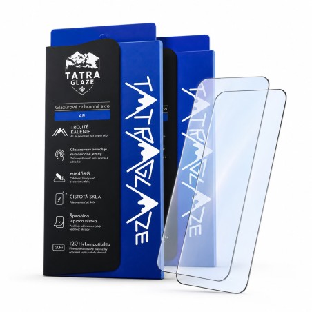 Balenie 2ks Tatra Glaze AR Sklo s Aplikátorom – iPhone 17 / 17 Pro / 16 Pro