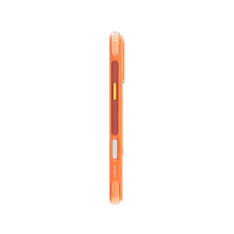 WiWU AeroShield Ultra Magnetic Stand pre iPhone 17 Pro - Orange