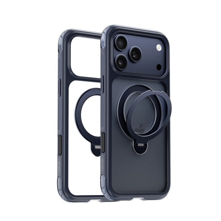 WiWU AeroShield Ultra Magnetic Stand pre iPhone 17 Pro - Dark Blue