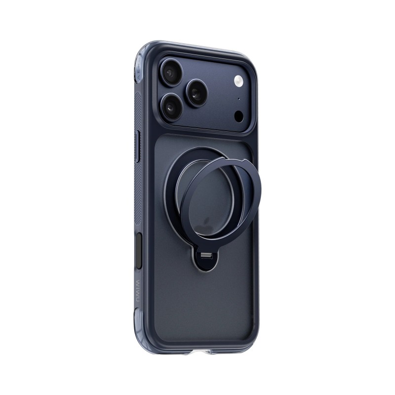 WiWU AeroShield Ultra Magnetic Stand pre iPhone 17 Pro - Dark Blue