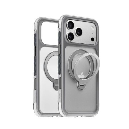 WiWU AeroShield Ultra Magnetic Stand pre iPhone 17 Pro Max - Grey