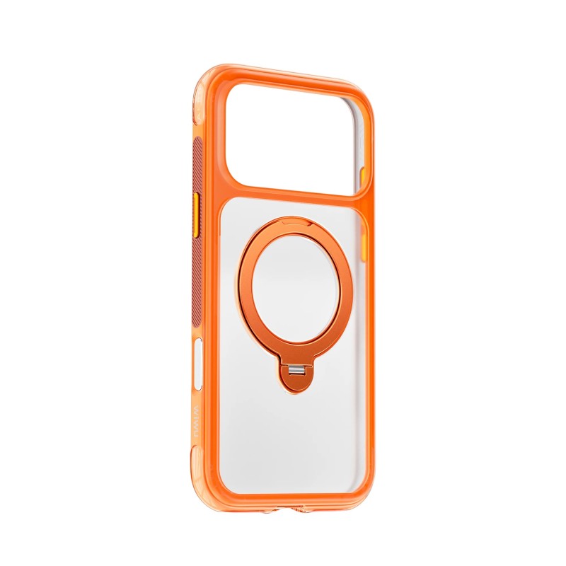 WiWU AeroShield Ultra Magnetic Stand pre iPhone 17 Pro Max - Orange