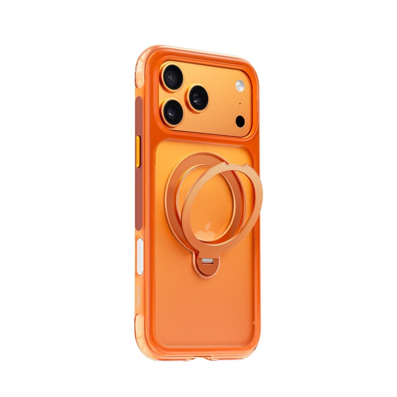 WiWU AeroShield Ultra Magnetic Stand pre iPhone 17 Pro Max - Orange